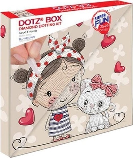 Изображение DIAMOND DOTZ DIAMOND DOTZ GOOD FRIENDS DOTZ BOX