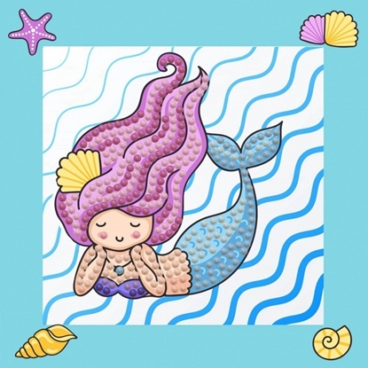 Изображение DIAMOND DOTZ DIAMOND DOTZ MERMAID DREAMS QUICK DOTZ