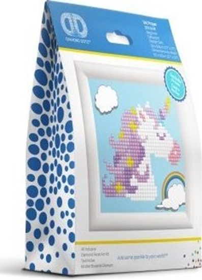 Изображение DIAMOND DOTZ Haft Diamentowy Diamond Dotz Diamentowa mozaika Jednoroec 9,5x9,5cm DD1043F