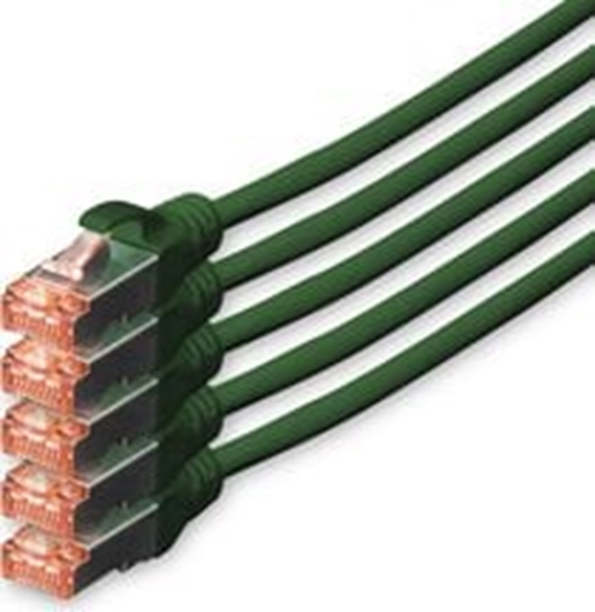Изображение Digitus Patchcord CAT5e, S-FTP, 10m, 5 sztuk (DK-1644-100-G-5)