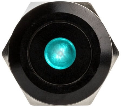 Attēls no DimasTech DimasTech Vandalismusschalter/-taster 22mm, Blackline Dot - RGB