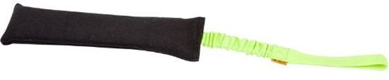 Picture of Dingo gryzak agility 8 x 27 cm czarny, rczka bungee - zielona - 15594