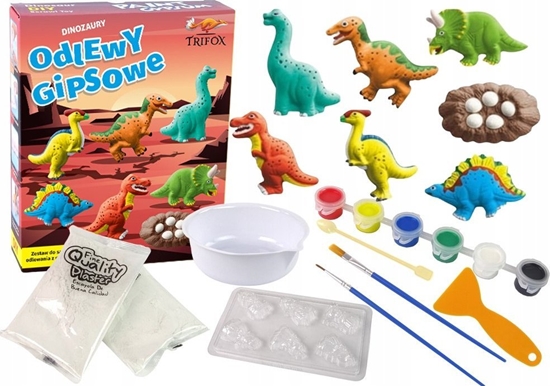 Picture of DINOZAURY ZESTAW DO ODLEWANIA Z GIPSU