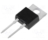Изображение Diode: taisngrieža | THT | 1,2kV | 11A | caurule | Ifsm: 75A | TO220AC | 78W
