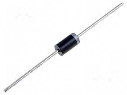 Picture of Diode: taisngrieža | THT | 400V | 3A | lente | Ifsm:150A | DO27 | Ufmax: 1V