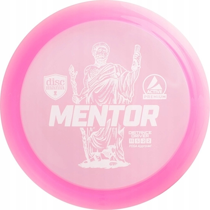 Picture of Discmania Discgolf DISCMANIA Distance Driver MENTOR Active Premium Pink 11/5/-2/2