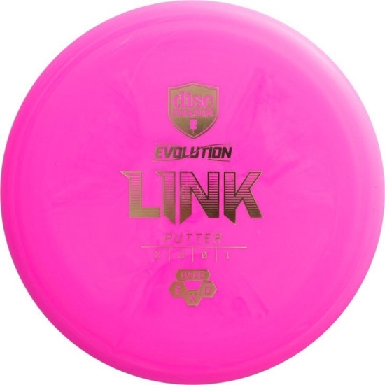 Picture of Discmania Discgolf DISCMANIA Putter HARD EXO LINK Evolution Pink 2/3/0/1