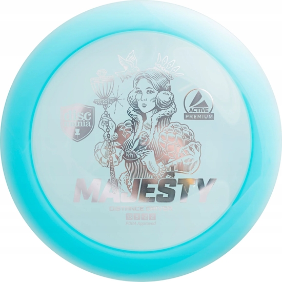 Picture of Discmania Diskgolfo diskas Distance Driver MAJESTY Active premium Geltona