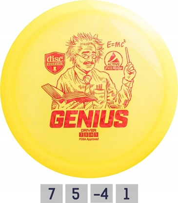Attēls no Discmania Diskgolfo diskas Fairway Driver GENIUS Active Premium Geltona