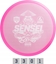 Изображение Discmania Pink Diskgolfo diskas Putter SENSEI Active Premium Roin