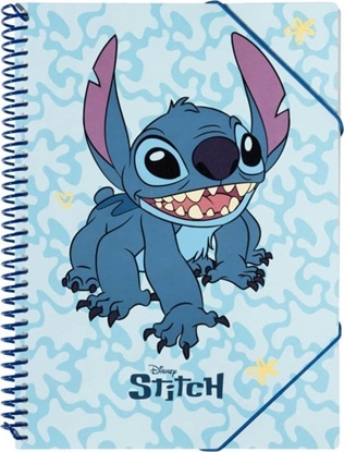 Picture of Disney Disney Stitch - Skoroszyt A4 z gumk + 30 przezroczystych koszulek