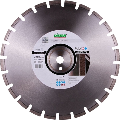 Attēls no DISTAR DIAMOND BLADE BESTSELLER ABRASIVE 400 x 3.5/2.5 x 25.4mm