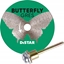 Attēls no DISTAR TARCZA DIAMENTOWA BUTTERFLY 45 x 0,6 x 5,8/3,2-3,0F Z TRZPIENIEM