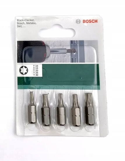 Picture of Bosch DY Zestaw bitów Torx- 5szt