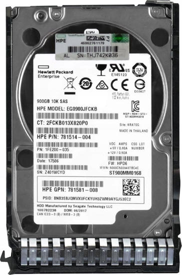 Picture of Dysk serwerowy HP 900GB 2.5'' SAS-3 (12Gb/s)  (873371-001)