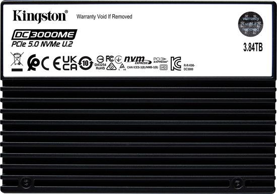 Picture of Dysk serwerowy Kingston DC3000ME 3.84TB U.2 PCI-E x4 Gen 5.0 NVMe  (SEDC3000ME/3T8)