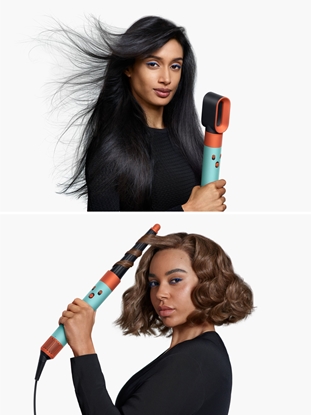 Attēls no Dyson HS08 Airwrap I.D. Curly+Coily Hair Multi-Styler, Ceramic Patina/Topaz