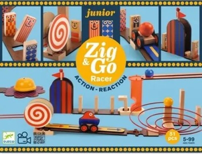 Picture of Djeco Djeco - zestaw zig&go 51 element - wycig