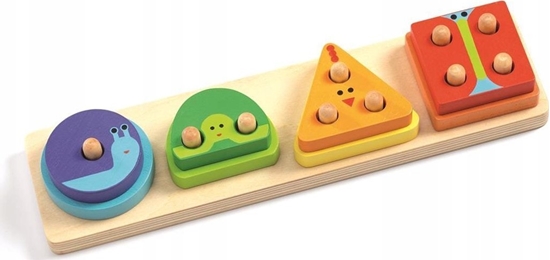 Picture of Djeco Djeco Formeli riuoklis - 1234 Baz