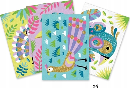 Attēls no Djeco Djeco Krybinis smlio ir blizgui rankdarbis - Paukiai