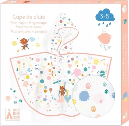 Picture of Djeco Djeco Lietaus pelerina  Kat (S)