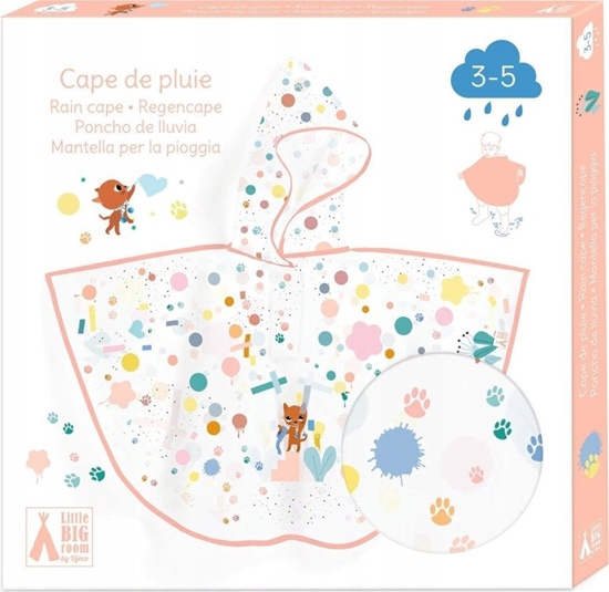 Picture of Djeco Djeco Lietaus pelerina  Kat (S)