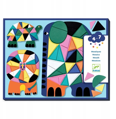 Picture of Djeco Krybinis rinkinys-mozaika - Afrika