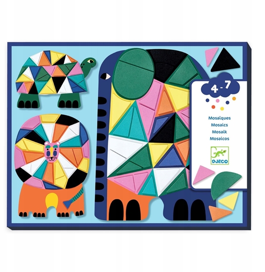 Picture of Djeco Krybinis rinkinys-mozaika - Afrika