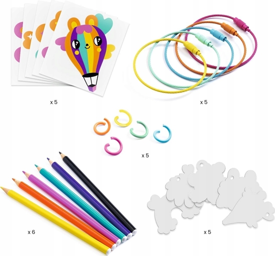 Picture of Djeco Meninis plastikas - Kawaii raktin