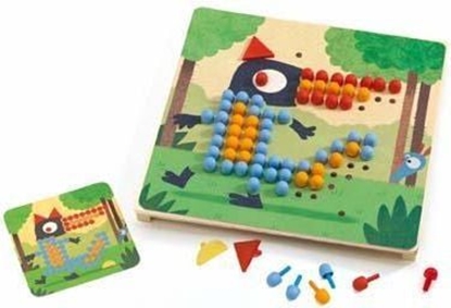 Picture of Djeco Mozaika - Kolorowe zwierztka (145681)