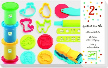 Attēls no Djeco Zestaw artystyczny - masa kukurydziana (198989)