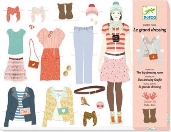 Изображение Djeco Zestaw do projektowania ubra - Wielka szafa