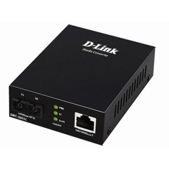 Picture of D-Link Gigabit Konverter DMC-G02SC/E, 10/100/1000 zu 1000 SX Multi (SC) 550m