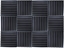 Изображение DNA AM4 BK panel akustyczny zestaw 12 szt. czarny samoprzylepna pianka mata wyguszajca