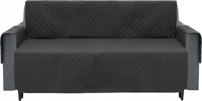 Attēls no DOGGY 150 cm POKROWIEC PARIS NA KANAP CZARNY