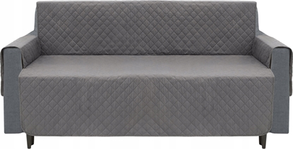 Attēls no DOGGY 150 cm POKROWIEC PARIS NA KANAP SZARY