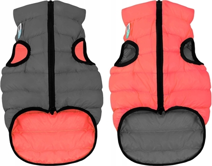 Picture of DOGGY S 35 KURTKA AIRYVEST DWUSTRONNA CORAL + SZARY