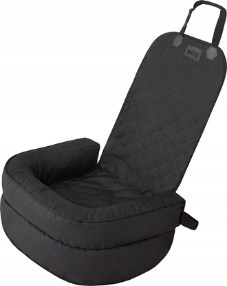 Attēls no DOGGY TRANSPORTER FRONT CZARNY OXFORD