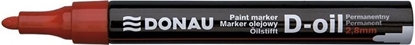 Изображение Donau Marker olejowy DONAU D-Oil, okrgy, 2,8mm, czerwony