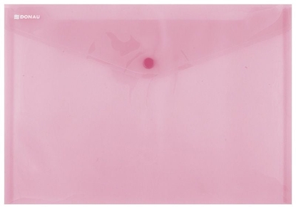 Picture of Donau Teczka kopertowa zatrzask PP A4 czerwona 180 mikronów (8544001PL-04)