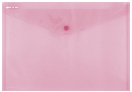 Picture of Donau Teczka kopertowa zatrzask PP A4 czerwona 180 mikronów (8544001PL-04)