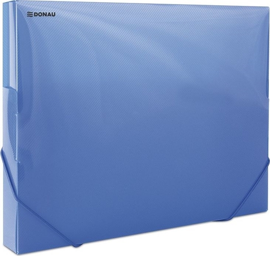 Picture of Donau TECZKA PRZESTRZENNA A4 3CM Z GUMKA NIEBIESKA 8545001PL-10
