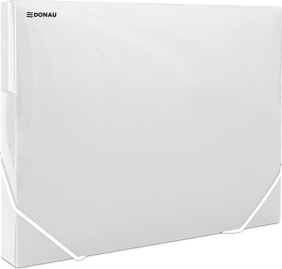 Picture of Donau TECZKA PRZESTRZENNA A4 3CM Z GUMKA TRANSPARENTNA 8545001PL-00