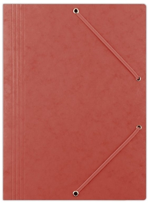 Picture of Donau TECZKA Z GUMK PRESZPANOWA A4 3-SKRZYDOWA 390GSM CZERWONA (8643080-04PL)