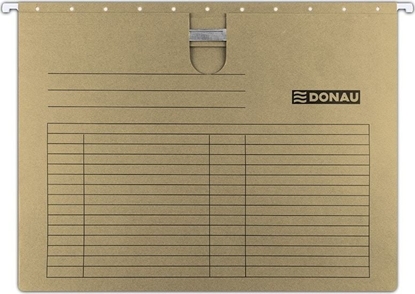 Attēls no Donau Teczka zawieszkowa DONAU z wsem, A4, 230gsm, brzowa