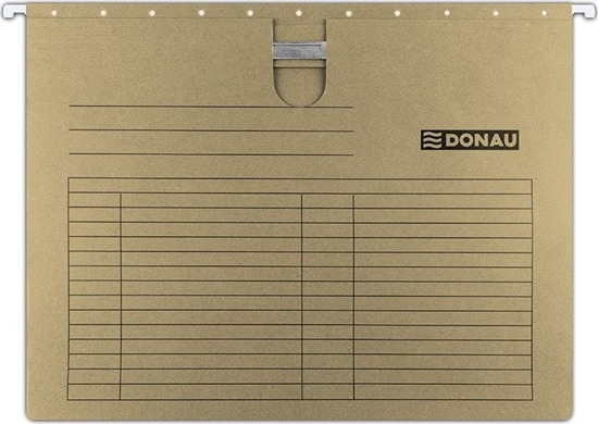 Picture of Donau Teczka zawieszkowa DONAU z wsem, A4, 230gsm, brzowa