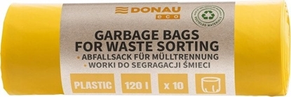 Picture of Donau Worki na mieci ECO, do segregacji plastiku, 120l, 10 szt., óte