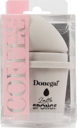 Изображение Donegal DONEGAL Gbka do makijau Morning Coffee - Latte z etui (4350) 1szt
