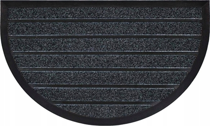 Изображение Douceur d`Interieur Wycieraczka gumowa pod drzwi GALETS, póksiyc, PCV, 45 x 75 cm