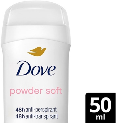 Изображение DOVE Powder Soft Antyperspirant w sztyfcie dla kobiet 50 ml